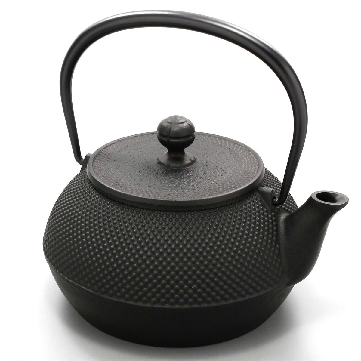 【 IH対応 】 南部鉄器 鉄瓶 岩鋳 7型アラレ 黒焼付 0.9L 900ml 鉄分補給 Iwachu 南部鉄瓶 急須 日本製 ギフト 内祝 お返し お祝い プレゼント 誕生日 おすすめ 父の日 ギフト 結婚祝い 嶋ノ屋