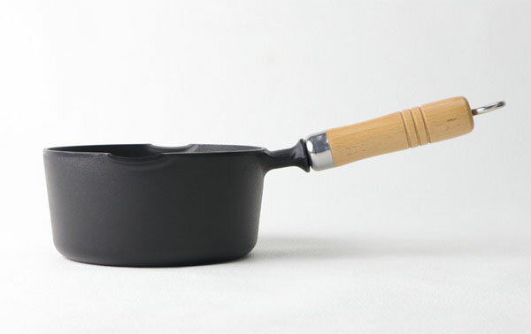 南部鉄器 『片手鍋 16cm(両口)』 岩鋳 日本製 キッチンウエアーSanki